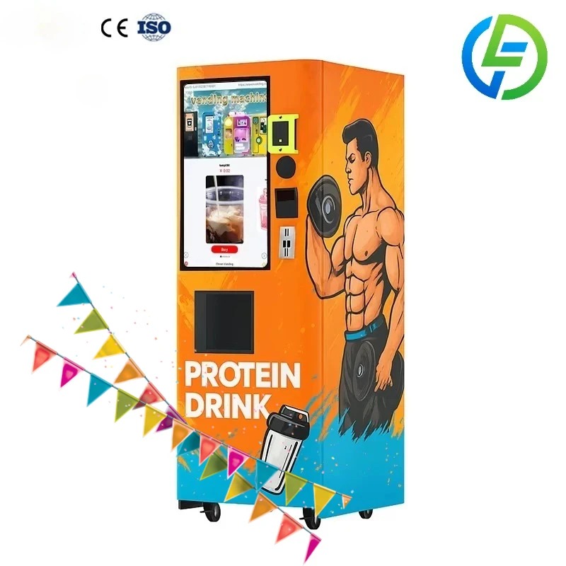 Nutrition Of Fitness - カスタマイズ可能な自動プロテインシェイク販売機 スマートタッチスクリーンセルフサービスフィットネス栄養ディスペンサー