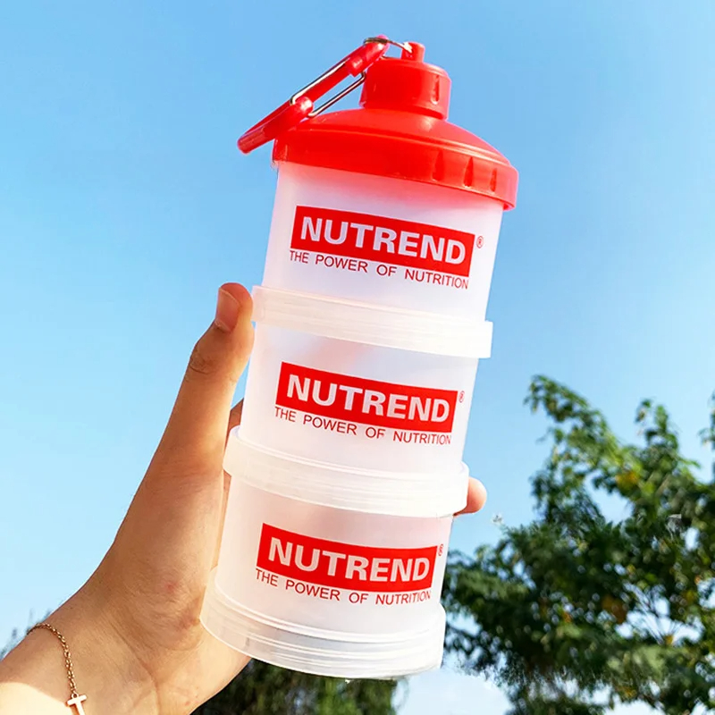 ポータブルプロテインパウダーボックス漏斗パウダーボックスフィ - Nutrition And Fitness のレビューと価格