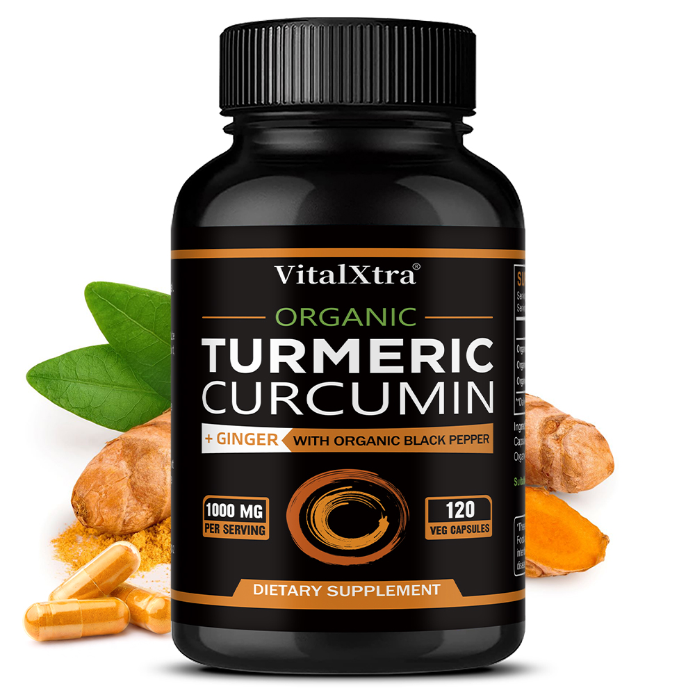 ウコンクルクミン（黒胡椒＆生姜配合）、95％クルクミノイド、 - Turmeric Curcumin Capsule のレビューと価格